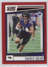 2022 Score Rookies Red Charlie Kolar #374 1a7j