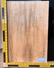 Ripple Ash Carve Top Bookmatched Set 01 Luthier Supplies
