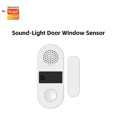 For ZigBee3.0 WiFi Door Sensor for Tuya Smart Home Security Alarm 130dB 2.4G