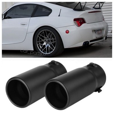 2PCS Exhaust Pipe Tip Rear Tail Throat Muffler For BMW Z4 E86 E89 US STOCK