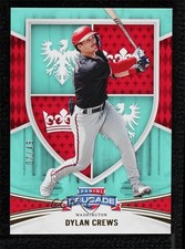 2024 Panini Crusade Teal 7/49 Dylan Crews #36 05k6