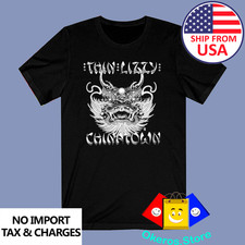 Thin Lizzy China Town Men's Black Size S to 3XL