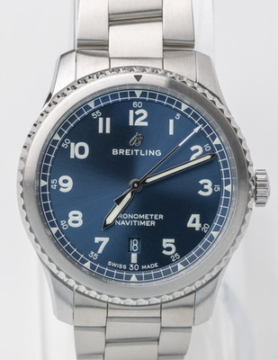 Breitling Navitimer 8 Full Set Blue Dial A17314101C1A1
