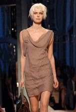 Christian Dior Galliano Era RUNWAY Cruise 2007 Dress Sz FR36