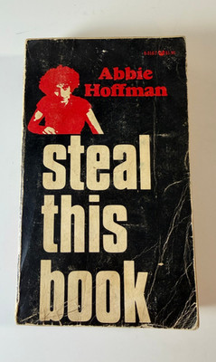 Steal This Book 1971 Pirate Editions Abbie Hoffman FIRST 1st ED. Counterculture