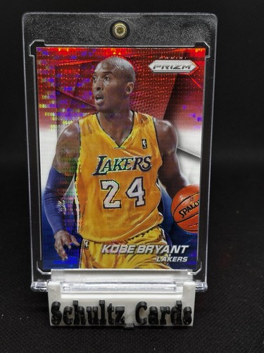 Kobe Bryant [Red Prizm] #136 2014 Panini Prizm card
