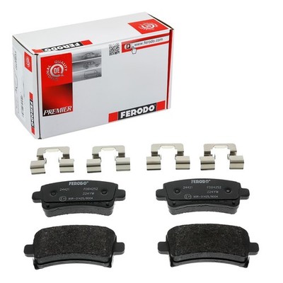 FERODO PREMIER BREMSBELÄGE HINTEN passend für CHEVROLET MALIBU OPEL INSIGNIA SAA