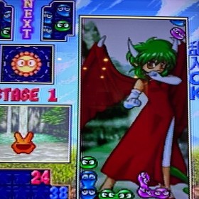 Puyo Puyo SUN Saturn Puzzle Image Condition Japan kg