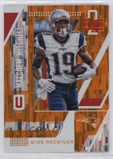2017 Panini Unparalleled Year 2 Orange Wind Chimes 22/25 Malcolm Mitchell 0b2