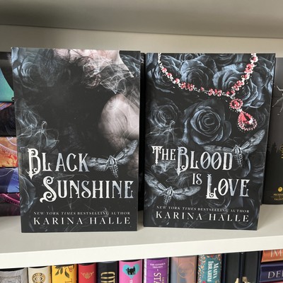 Dark Eyes Duet by Karina Halle Black Sunshine Dark & Quirky Paperback Editions