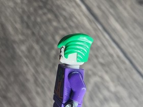 LEGO Batman 7782 7888 - THE JOKER ORANGE VEST - Minifigure bat005 - HAIR GLUED