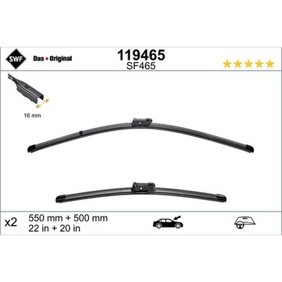 SWF 119465 Scheibenwischer für MINI CLUBMAN F54