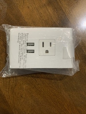 Single Socket With Double USB Socket