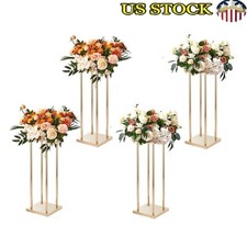 Wedding Flower Stand Tool-Free Assembly Iron Structure Event Table Decor New