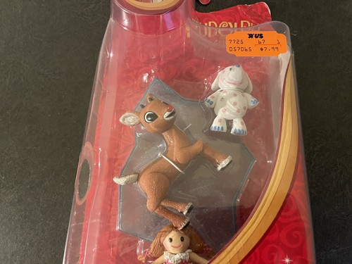 NUOVO Forever Fun Rudolph la renna dal naso rosso giochi bambola disadattata elefante SIGILLATO - Foto 4 di 11