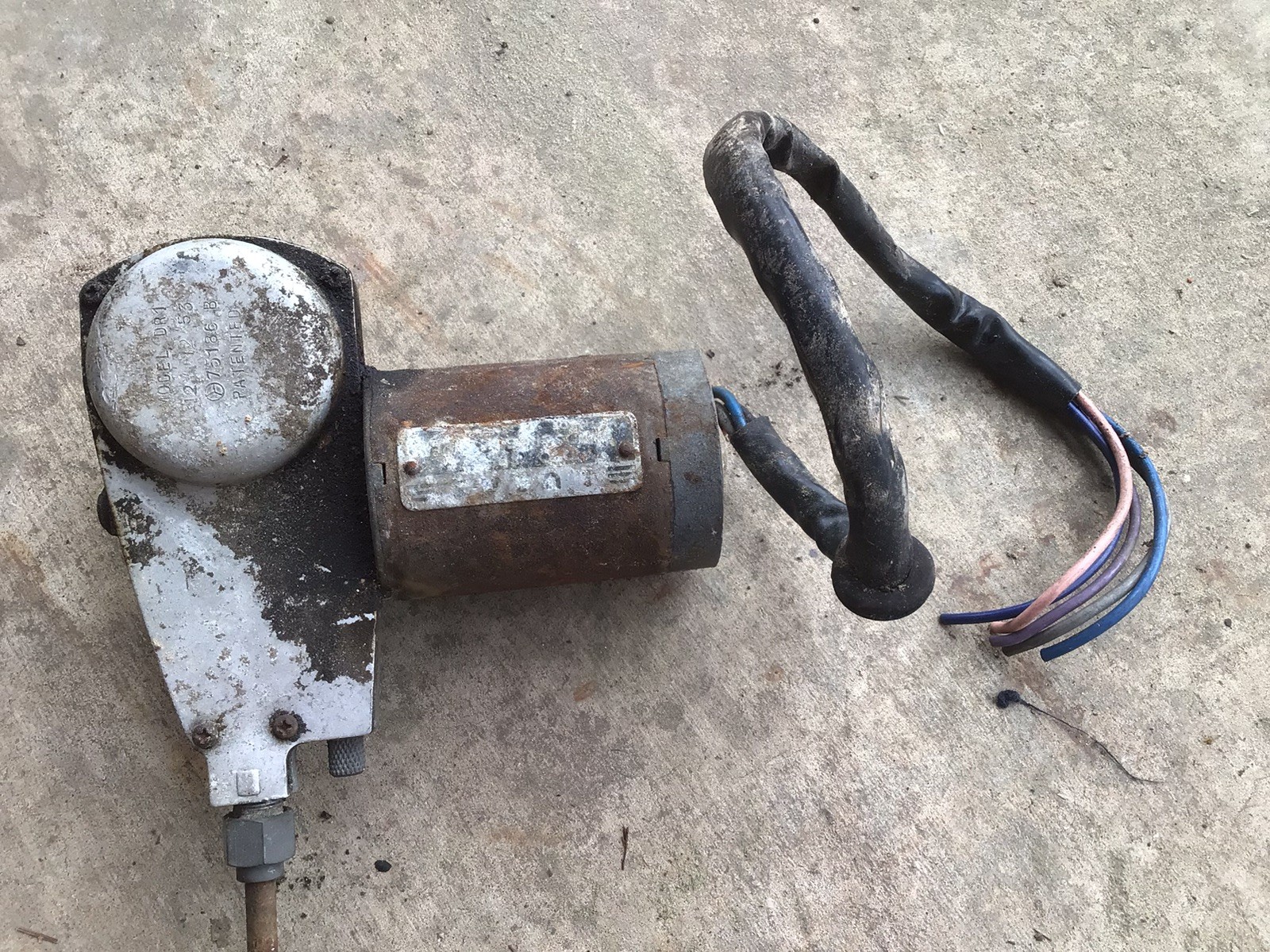 Rolls-Royce /Bentley WIPER MOTOR ASSEMBLY INC GEARBOXES & DRIVES