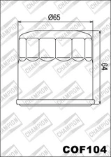 COF104 CHAMPION OIL FILTER Honda CBR600 F-1,2,3,4,5,6,7 2005 2006 2007 