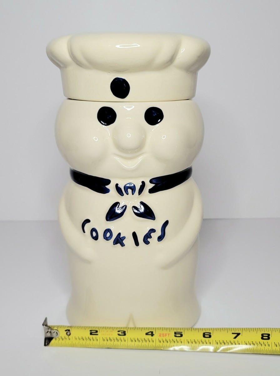 Vintage Pillsbury Doughboy 'Poppin' Fresh' Cookie Jar w/ Lid | eBay