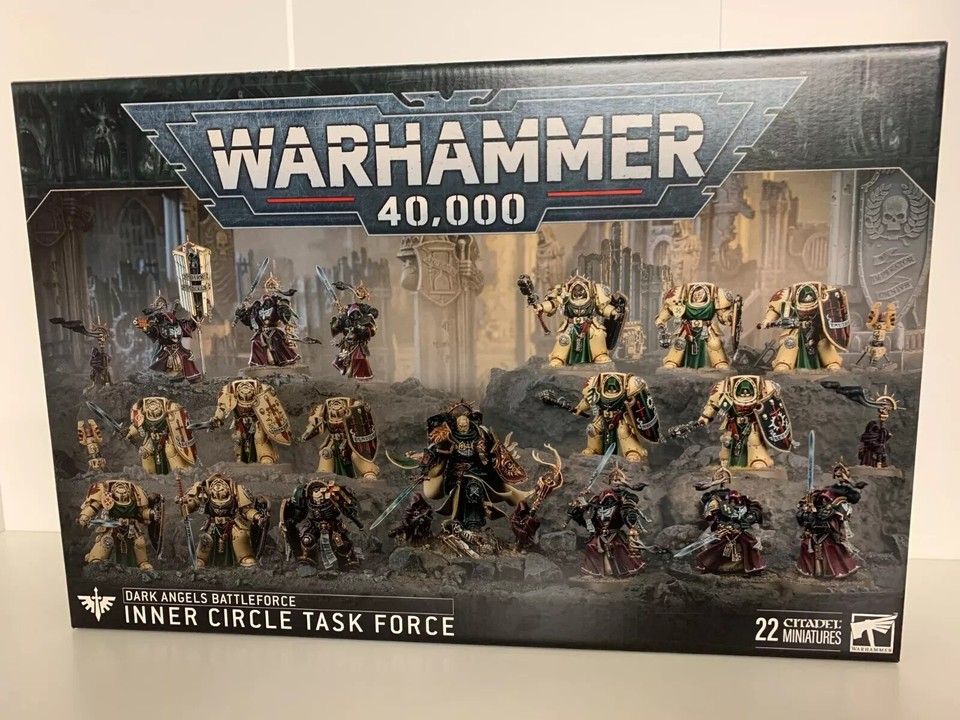 Warhammer 40.000 Dark Angels: Inner Circle Task Force – Forza Di Battaglia 22 Miniature