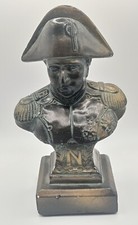 Magnifique Beau Buste Statue Statuette Napoléon Bonaparte Plâtre Collection Rare