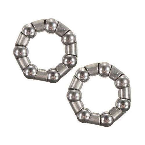 ABSOPRO Fahrrad Kugellager 2 Stück - 37.6mm Lagerhalter Für Kurbelrad