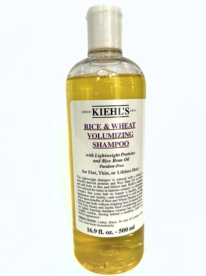Kiehl's Rice & Wheat Volumizing Shampoo 16.9oz/500ml - Image 2 of 2