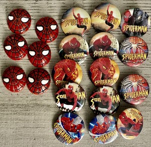 Spider-Man Pin Set & Art & Craft Set LQQK! New