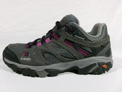 HI-TEC Apex Lite WP Womens Waterproof Leather Hiking Shoes Size 7M