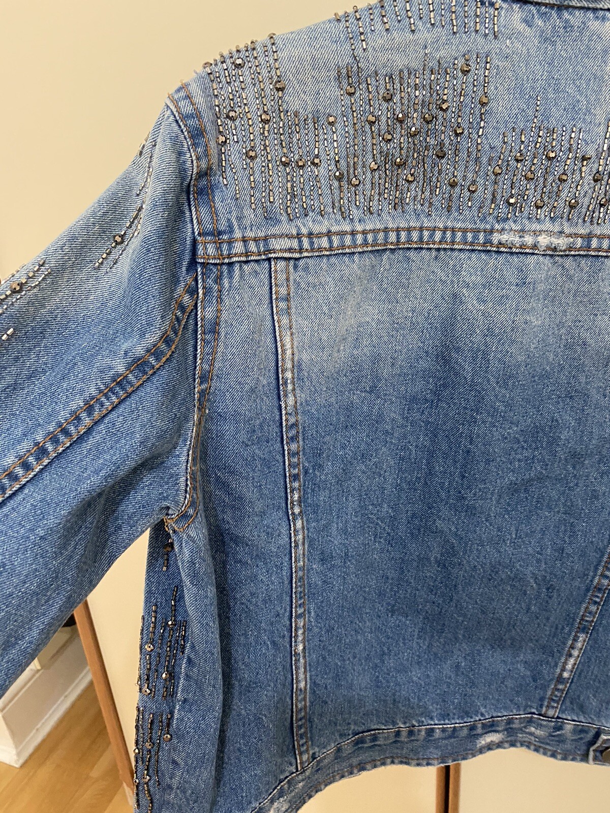 ZARA DENIM JACKET ** LIMITED EDITION** Gem