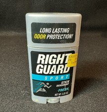 Vintage Right Guard Sport Stick Deodorant Anti-Perspirant Fresh 2.25 oz New 1992