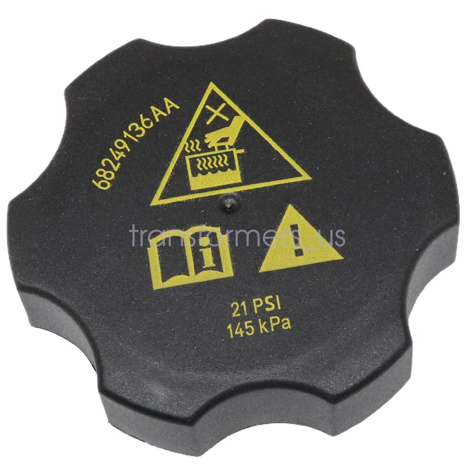 Radiator Coolant Recovery Cap For Chrysler For Dodge For Jeep For Ram 2013-2021 - Image 3 of 4