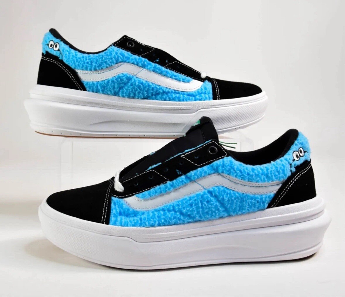 国内配送 VANS x SESAME STREET OLD SKOOL OVERT CC BLUE /BLACK VANS X SESAME STREET Old Skool Overt CC Cookie Monster | Men