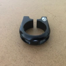 New KALLOY Bicycle Alloy Seat Post Clamp Without Bolt Varies Sizes Black