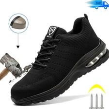 Men non-slip workout sneaker new steel toe shoe Indestructible Roofing Shoes
