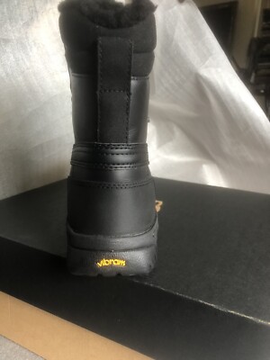UGG | Men’s Felton Waterproof Snow Boots Black Size 9 NEW UGG MEN FELTON BLACK WATERPROOF SHEARLING HIKING WINTER Boot  main image 4