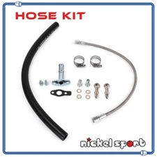 Turbo Oil Feed Return Line Kit Mitsubishi 4M40T Delica Pajero TD04 TF035HM 12T