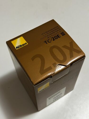 Nikon TC-20E III - Moltiplicatore di focale Nikon 2x per AF-S - Foto 1 di 7