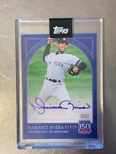 Mariano Rivera 2019 Topps150 Years of Baseball autographed card #d  43/99