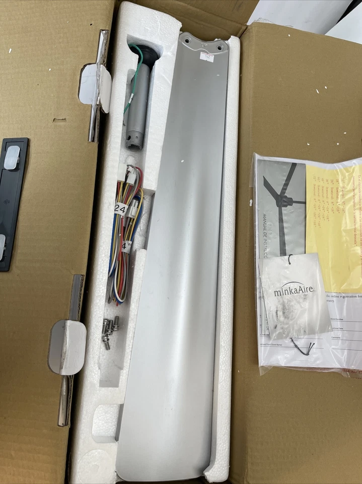 MinkaAire Simple Simple 52" 3 Blade Indoor / Outdoor Energy Star-Silver Blade - Image 4 of 4