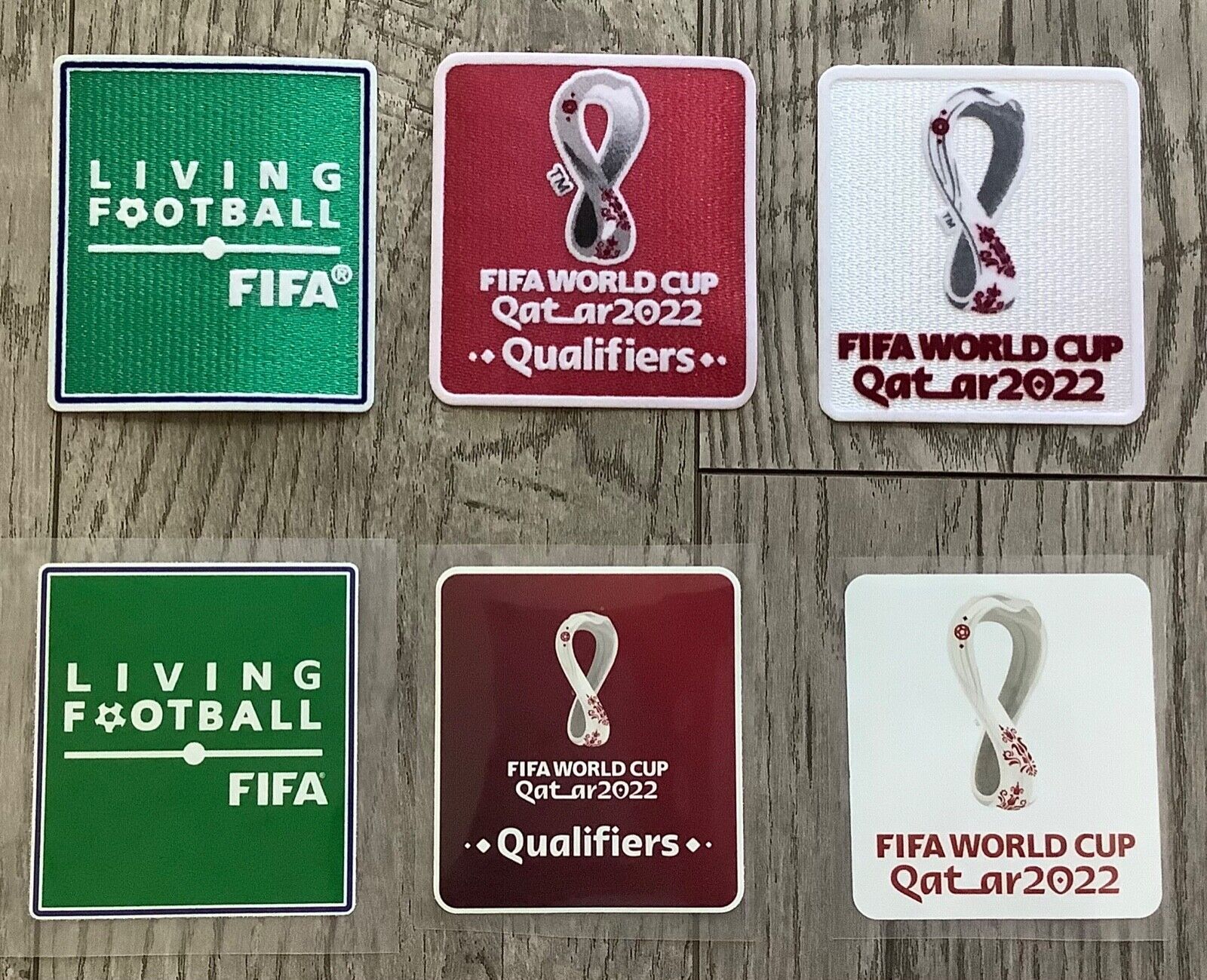 2022 World Cup Qatar Qualifier Soccer Football Patch Badge Fair Play Set eBay