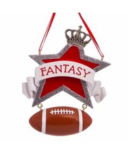 Kurt Adler 4.5 Inch Fantasy Football Christmas Ornament