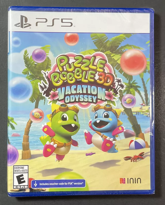 Puzzle Bobble 3D Vacation Odyssey, Jogo PS4