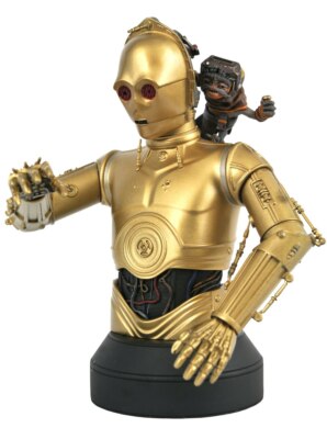 GENTLE GIANT Star Wars Ep. 9 TROS C-3PO and Babu Frik 1:6 Scale