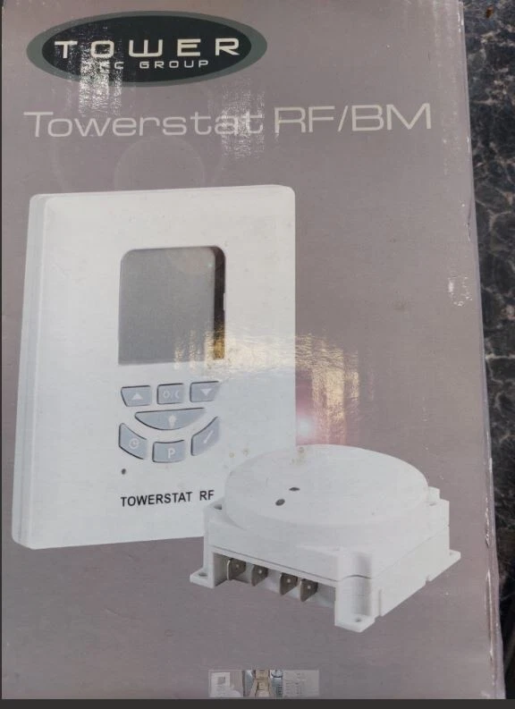 Tower towerstat RF/BM RF wireless room thermostat baxi potterton vokera  ferroli | eBay
