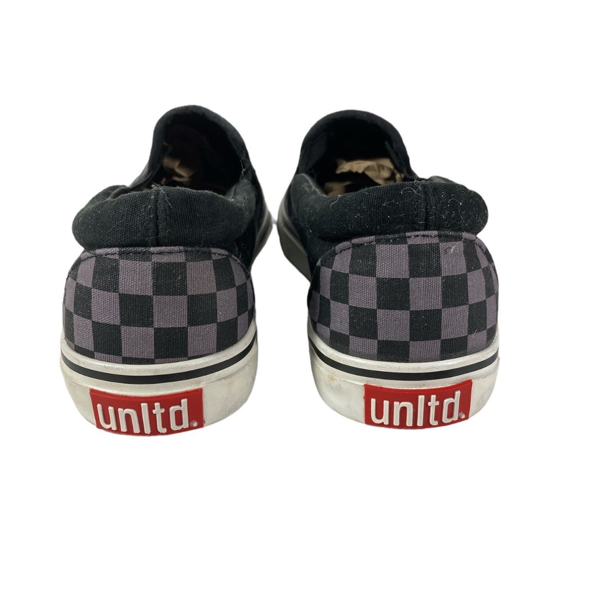 Ecko Unltd Gray Steven Checkerboard Slip On Sneakers SIZE 10 Ecko Unltd Slip On Checkerboard Mens Size 7 | Mercari main image 4