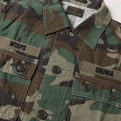 WTAPS Double Taps Jacket Size: S 13AW Woodland Camo Jungle WTAPS Double Taps Jacket Size: S 13AW Woodland Camo Jungle