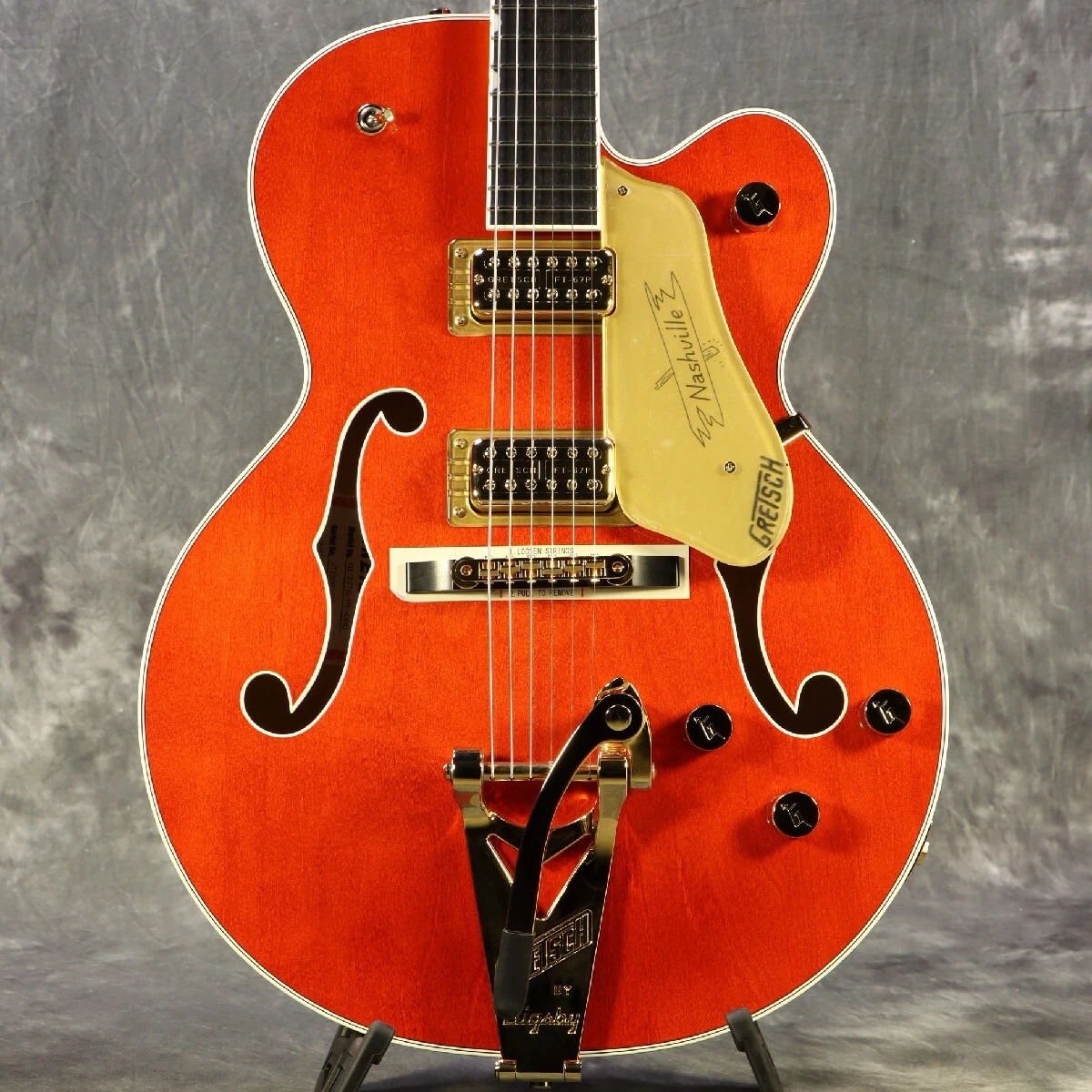 Orange 2024 gretsch guitar