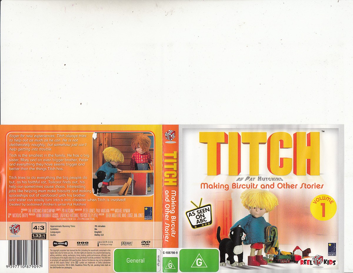 Titch-Volume 1-1997-TV Series UK-[70 Minutes]-DVD | eBay