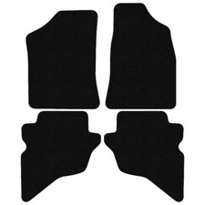 Schwarz Fußmatten Velour für Ford Ranger III 2006-2012 Autoteppiche, 14xRand