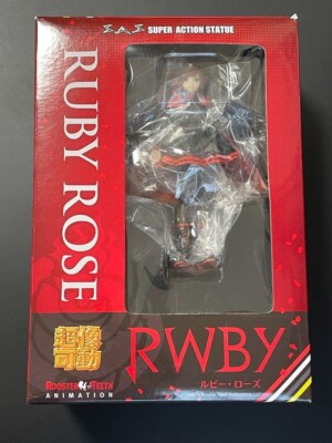 S.A.S Super Action Statue RWBY Ruby Rose Figur Japan S.A.S RWBY Rose mit Box